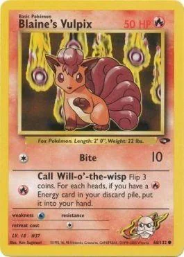 Vulpix do Blaine 66/132