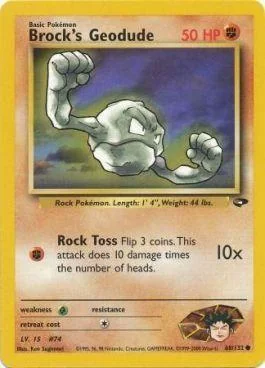Geodude do Brock 68/132