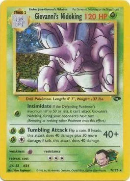 Nidoking do Giovanni 7/132