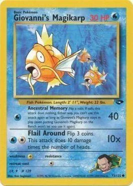 Magikarp do Giovanni 73/132