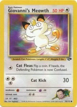 Meowth do Giovanni 74/132