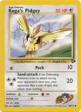 Pidgey do Koga 80/132