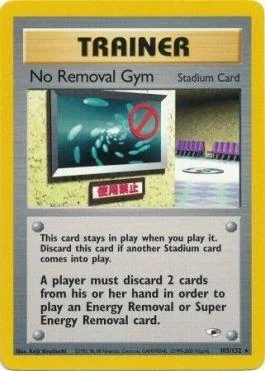 No Removal Gym 103/132