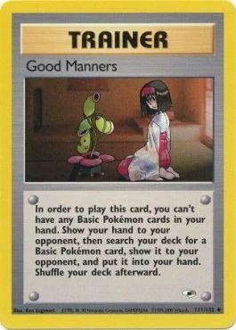 Good Manners 111/132