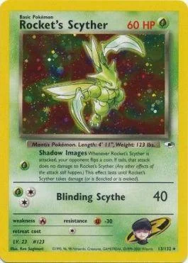 Rocket's Scyther 13/132