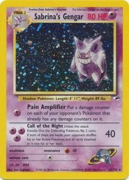 Gengar da Sabrina 14/132