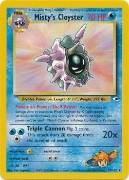 Cloyster da Misty 29/132