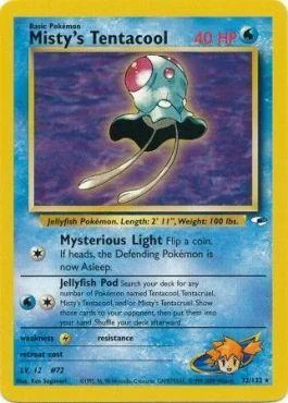 Tentacool da Misty 32/132