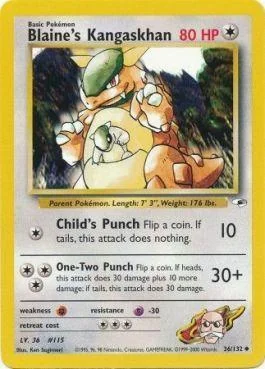Kangaskhan do Blaine 36/132