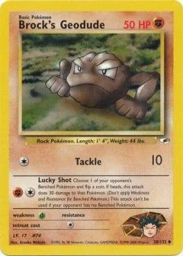 Geodude do Brock 38/132