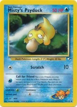 Psyduck da Misty 54/132