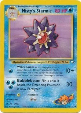 Starmie da Misty 56/132