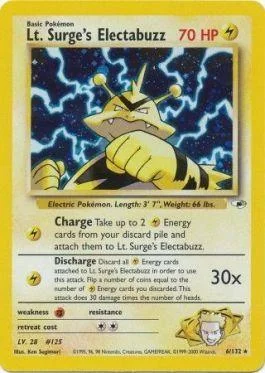 Electabuzz do Cap. Surge 6/132