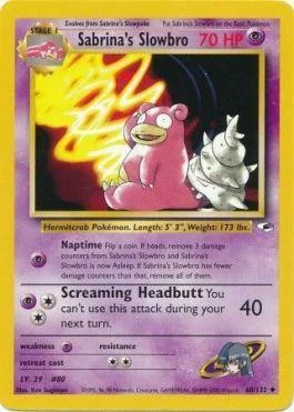Slowbro da Sabrina 60/132