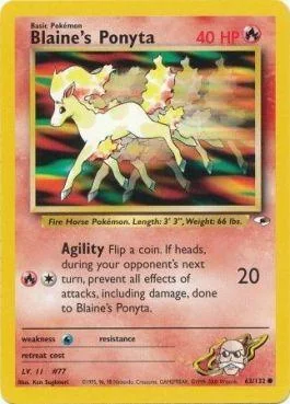 Ponyta do Blaine 63/132