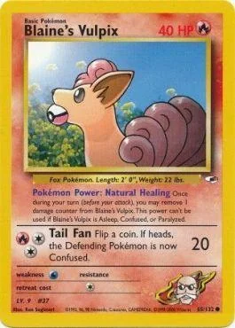 Vulpix do Blaine 65/132