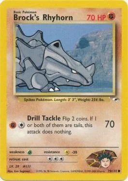 Rhyhorn do Brock 70/132
