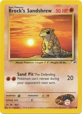 Sandshrew: Todas as Cartas com Preço no Brasil - Deck Certo