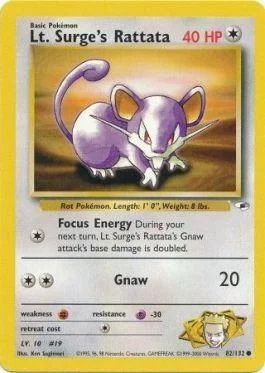 Rattata do Cap. Surge 82/132