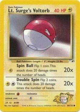 Voltorb do Cap. Surge 84/132