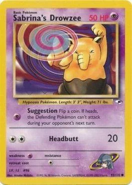 Drowzee da Sabrina 92/132