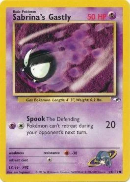 Gastly da Sabrina 93/132