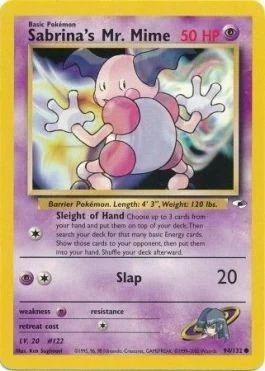 Mr. Mime da Sabrina 94/132