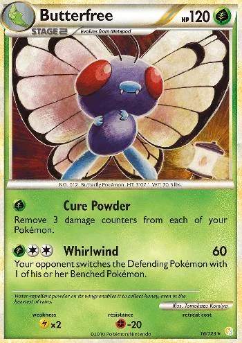 Butterfree 16/123