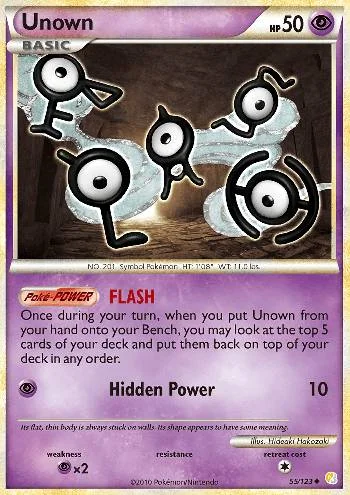 Unown FLASH 55/123