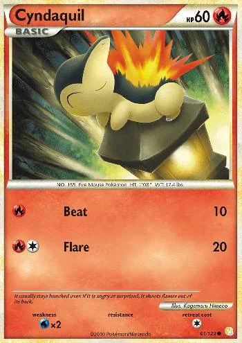 Cyndaquil 61/123