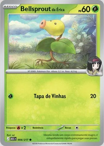 Bellsprout da Érica 004/217