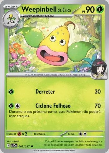 Weepinbell da Érica 005/217