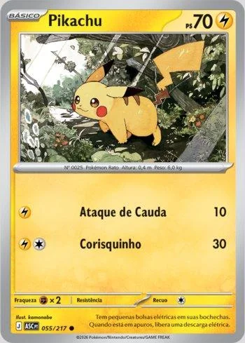 Pikachu 055/217