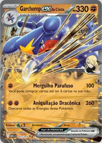 Garchomp ex da Cíntia 111/217