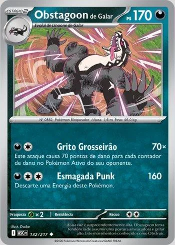 Obstagoon de Galar 132/217