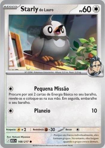 Starly do Lauro 168/217