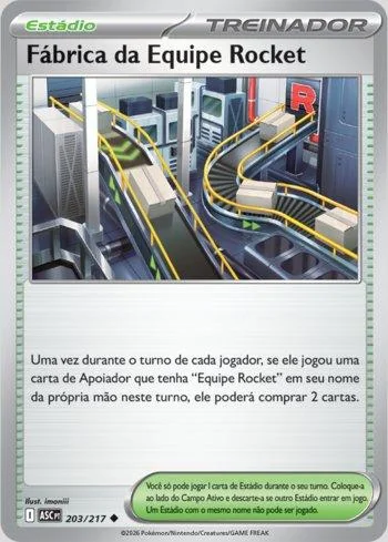 Fábrica da Equipe Rocket 203/217