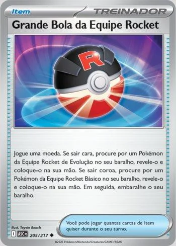 Grande Bola da Equipe Rocket 205/217