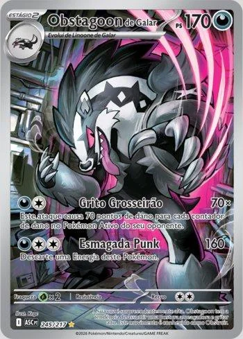 Obstagoon de Galar 245/217