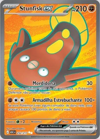 Stunfisk ex 252/217