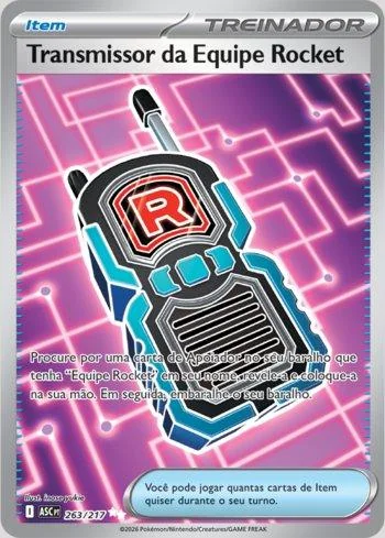 Transmissor da Equipe Rocket 263/217
