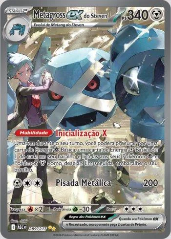 Metagross ex do Steven 289/217