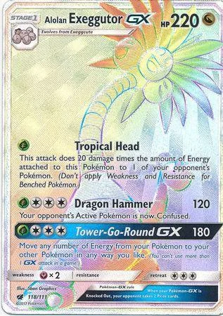 Exeggutor de Alola-GX 118/111
