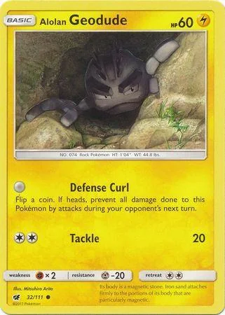 Geodude de Alola 32/111