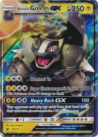 Golem de Alola-GX 34/111