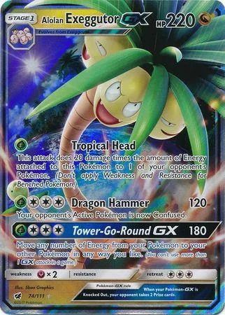 Exeggutor de Alola-GX 74/111