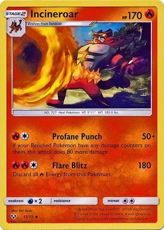 Incineroar 17/73