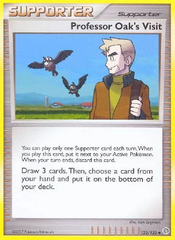 Professor Oak's Visit 122/132
