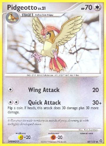 Pidgeotto 58/132