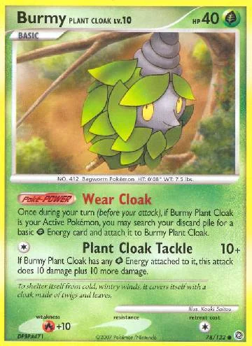 Burmy Casca de Planta 78/132